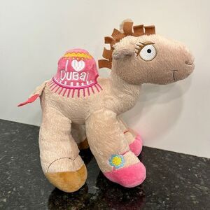 I Love (Heart) Dubai Camel Plush 10" Stuffed Animal Toy Plush Souvenir
